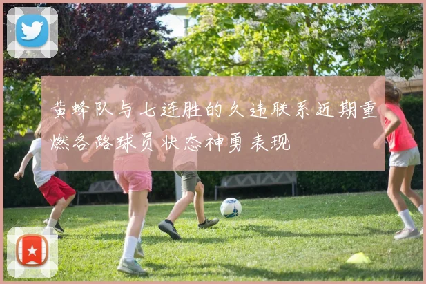 黄蜂队与七连胜的久违联系近期重燃各路球员状态神勇表现